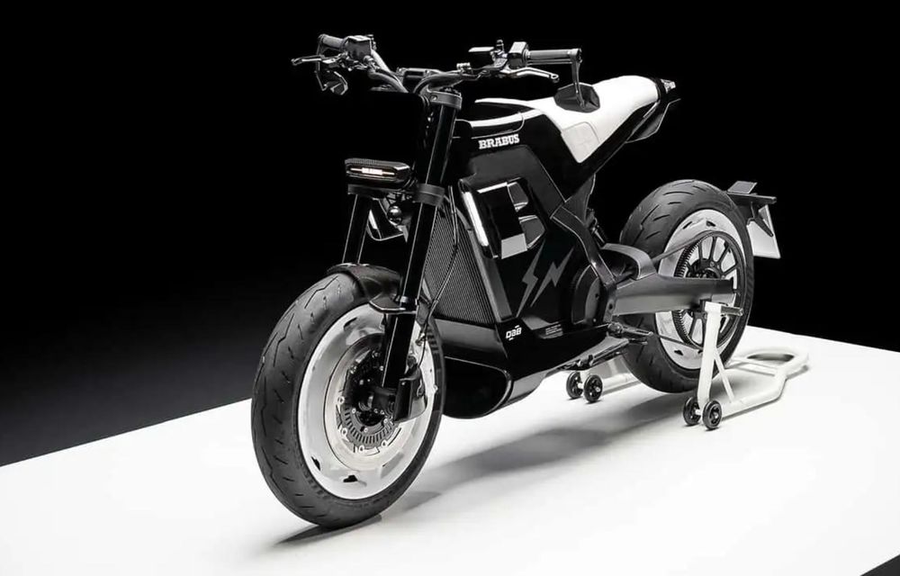 Brabus lansează o motocicletă electrică în ediție limitată: doar 10 exemplare - Poza 5 Brabus lansează o motocicletă electrică în ediție limitată: doar 10 exemplare - Poza 5