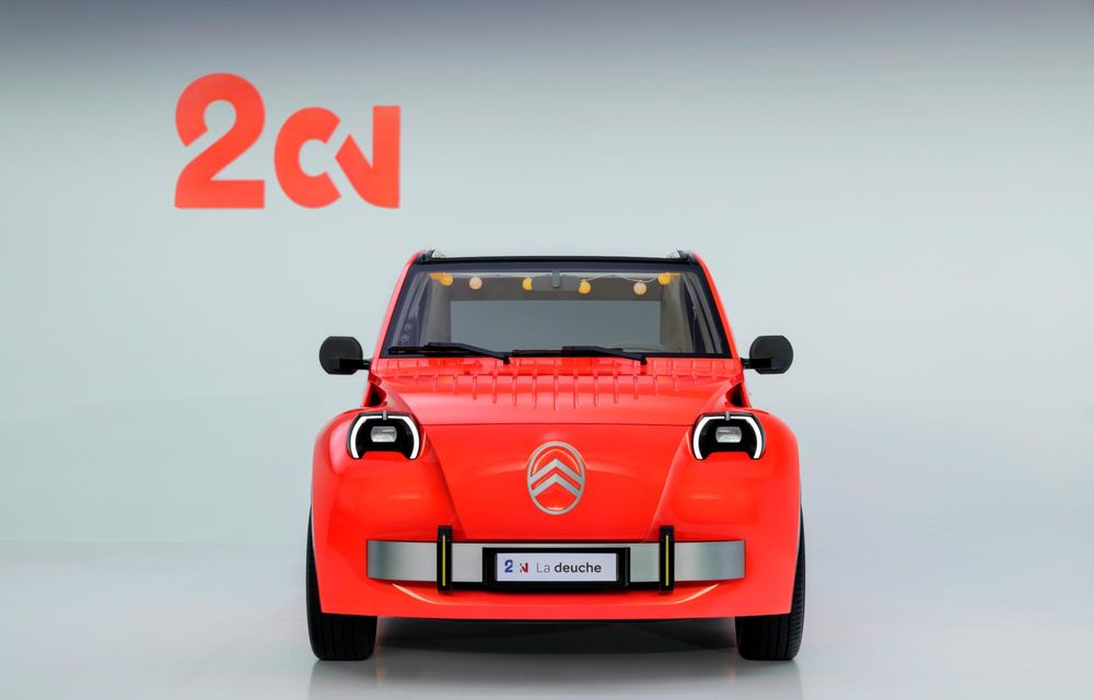 Citroen 2CV renaște sub formă de concept electric. Model de serie din 2028 - Poza 5 Citroen 2CV renaște sub formă de concept electric. Model de serie din 2028 - Poza 5