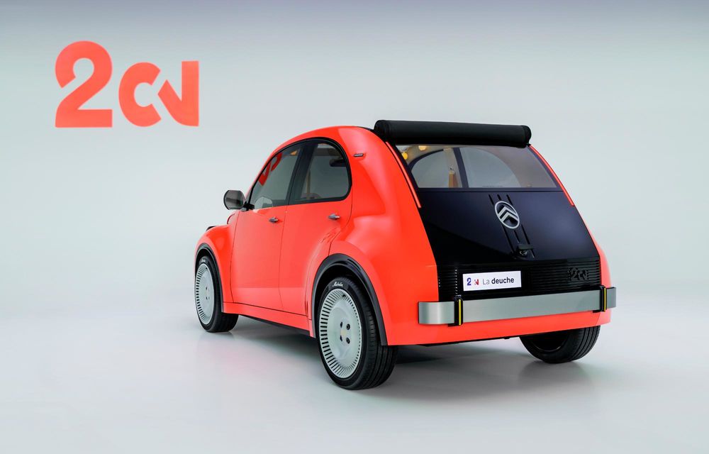 Citroen 2CV renaște sub formă de concept electric. Model de serie din 2028 - Poza 13 Citroen 2CV renaște sub formă de concept electric. Model de serie din 2028 - Poza 13