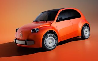 Citroen 2CV renaște sub formă de concept electric. Model de serie din 2028