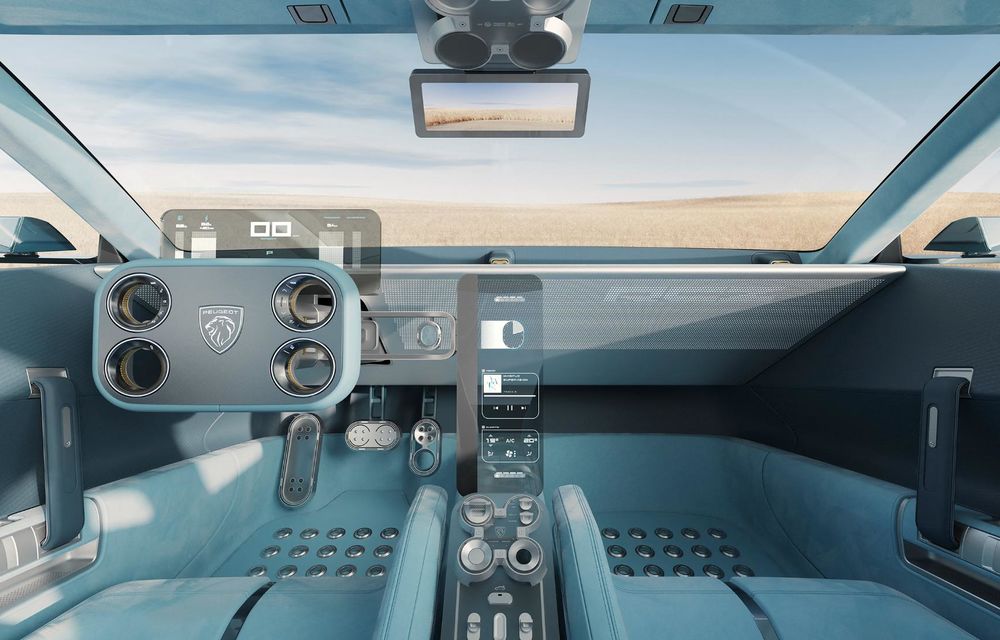 LIVE de la Paris: Peugeot RCZ Vision, dezvăluit: coupé sportiv electric cu 500 CP și baterie solid-state - Poza 19