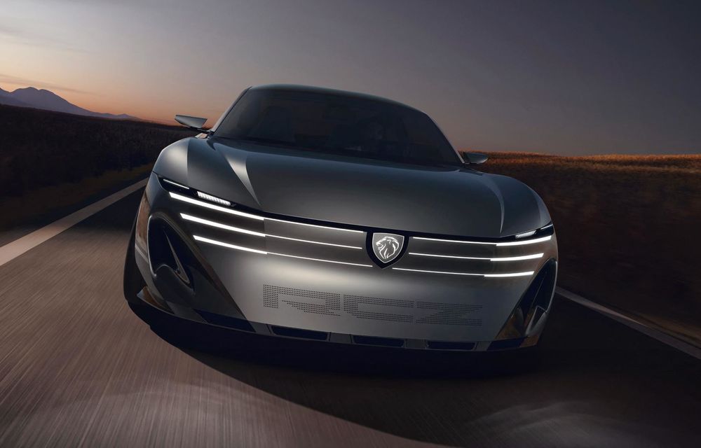 LIVE de la Paris: Peugeot RCZ Vision, dezvăluit: coupé sportiv electric cu 500 CP și baterie solid-state - Poza 4