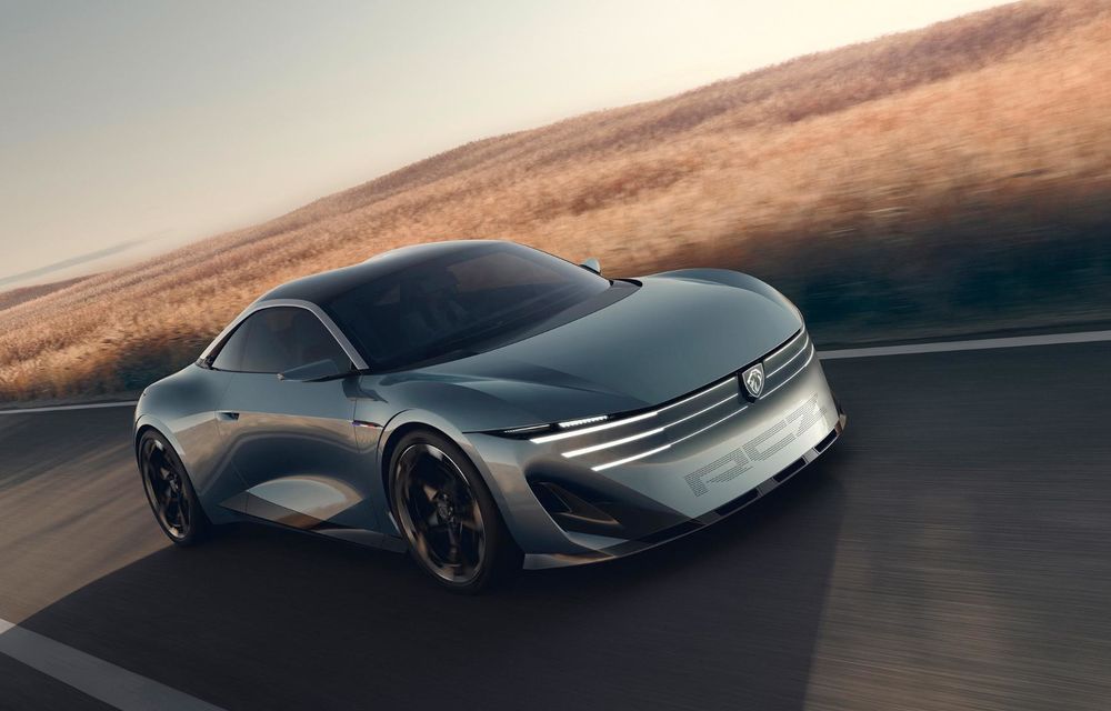LIVE de la Paris: Peugeot RCZ Vision, dezvăluit: coupé sportiv electric cu 500 CP și baterie solid-state - Poza 5