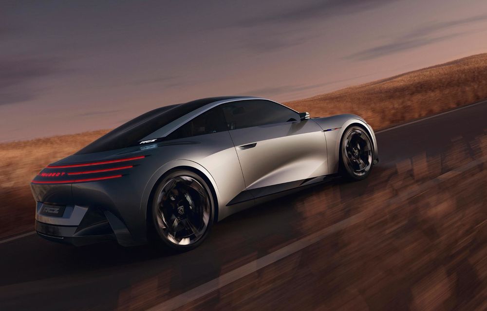 LIVE de la Paris: Peugeot RCZ Vision, dezvăluit: coupé sportiv electric cu 500 CP și baterie solid-state - Poza 10