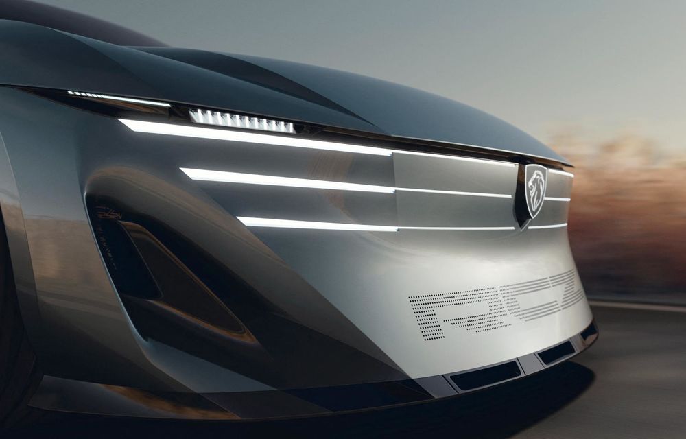 LIVE de la Paris: Peugeot RCZ Vision, dezvăluit: coupé sportiv electric cu 500 CP și baterie solid-state - Poza 15