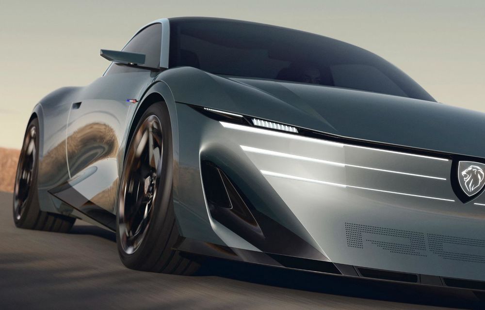LIVE de la Paris: Peugeot RCZ Vision, dezvăluit: coupé sportiv electric cu 500 CP și baterie solid-state - Poza 16