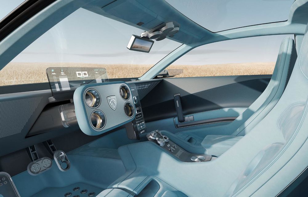LIVE de la Paris: Peugeot RCZ Vision, dezvăluit: coupé sportiv electric cu 500 CP și baterie solid-state - Poza 18