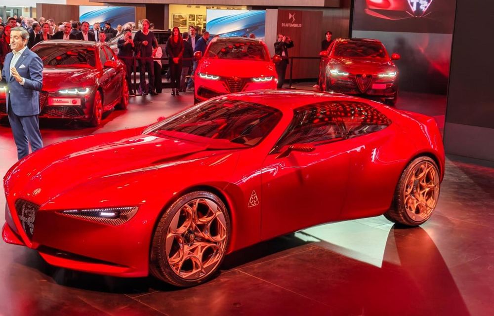 LIVE de la Paris: Noul Alfa Romeo Cuorerosso: concept al unei berline cu motor V6 hibrid - Poza 1 LIVE de la Paris: Noul Alfa Romeo Cuorerosso: concept al unei berline cu motor V6 hibrid - Poza 1