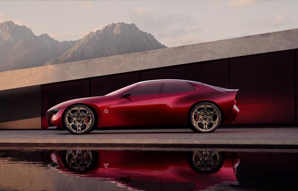 Noul Alfa Romeo Cuorerosso: concept al unei berline cu motor V6 hibrid - Poza 8 Noul Alfa Romeo Cuorerosso: concept al unei berline cu motor V6 hibrid - Poza 8