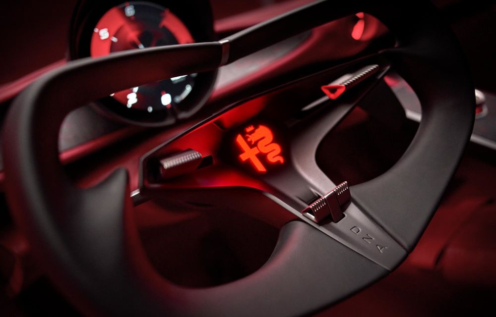 Noul Alfa Romeo Cuorerosso: concept al unei berline cu motor V6 hibrid - Poza 11 Noul Alfa Romeo Cuorerosso: concept al unei berline cu motor V6 hibrid - Poza 11