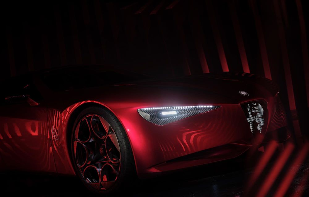 Noul Alfa Romeo Cuorerosso: concept al unei berline cu motor V6 hibrid - Poza 21 Noul Alfa Romeo Cuorerosso: concept al unei berline cu motor V6 hibrid - Poza 21