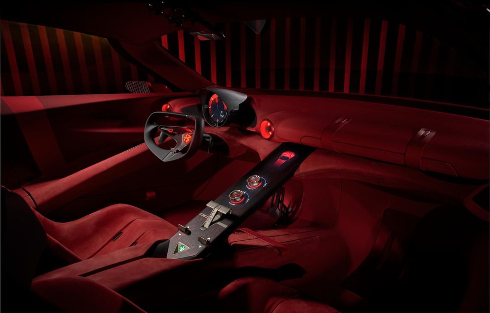 Noul Alfa Romeo Cuorerosso: concept al unei berline cu motor V6 hibrid - Poza 25 Noul Alfa Romeo Cuorerosso: concept al unei berline cu motor V6 hibrid - Poza 25