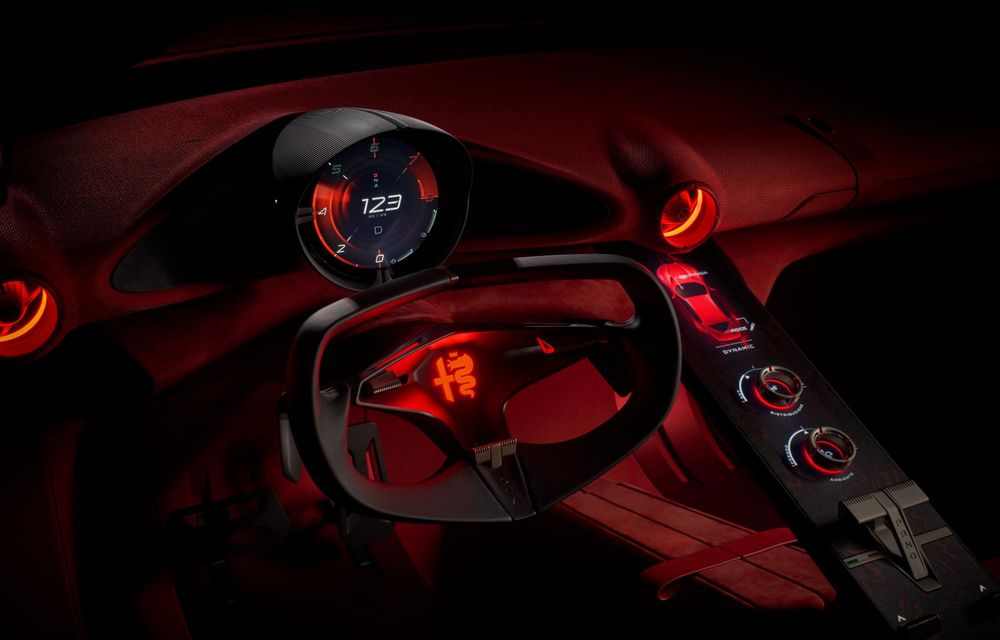 Noul Alfa Romeo Cuorerosso: concept al unei berline cu motor V6 hibrid - Poza 27 Noul Alfa Romeo Cuorerosso: concept al unei berline cu motor V6 hibrid - Poza 27