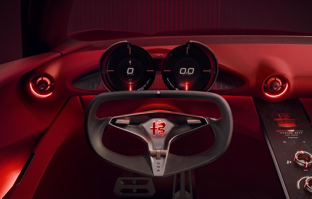 Noul Alfa Romeo Cuorerosso: concept al unei berline cu motor V6 hibrid - Poza 35 Noul Alfa Romeo Cuorerosso: concept al unei berline cu motor V6 hibrid - Poza 35