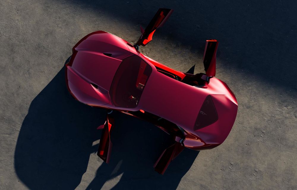 Noul Alfa Romeo Cuorerosso: concept al unei berline cu motor V6 hibrid - Poza 12 Noul Alfa Romeo Cuorerosso: concept al unei berline cu motor V6 hibrid - Poza 12