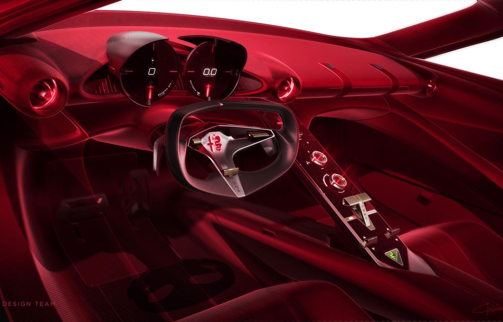 Noul Alfa Romeo Cuorerosso: concept al unei berline cu motor V6 hibrid - Poza 38 Noul Alfa Romeo Cuorerosso: concept al unei berline cu motor V6 hibrid - Poza 38