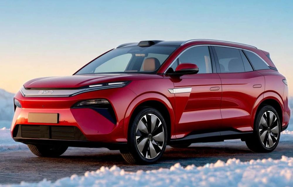 BYD Atto 8, noul etalon al mărcii în Europa: încărcare în doar 9 minute - Poza 1 BYD Atto 8, noul etalon al mărcii în Europa: încărcare în doar 9 minute - Poza 1
