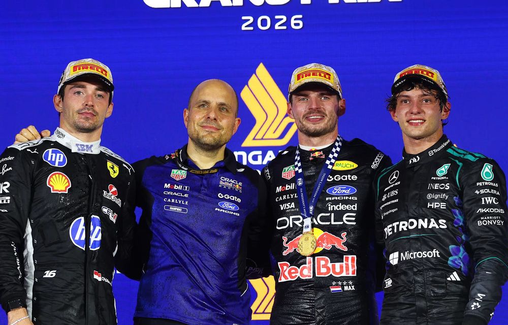 F1: Max Verstappen, prima victorie pe străzile din Singapore. Kimi Antonelli, aproape de titlul mondial - Poza 9