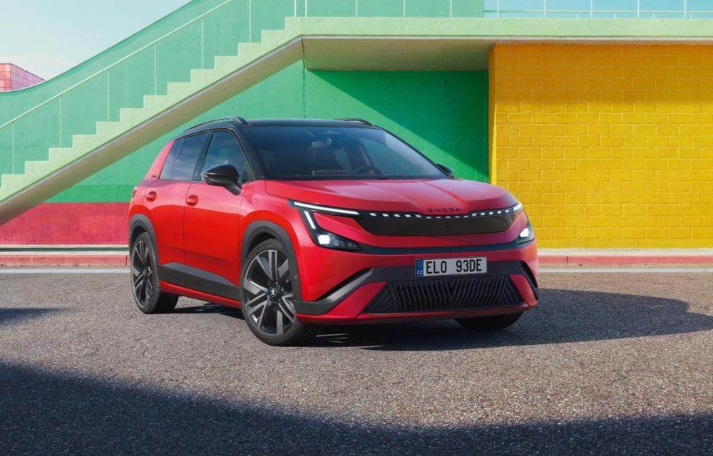 Noua Skoda Epiq Sportline: faruri LED Matrix și plafon negru în standard - Poza 1