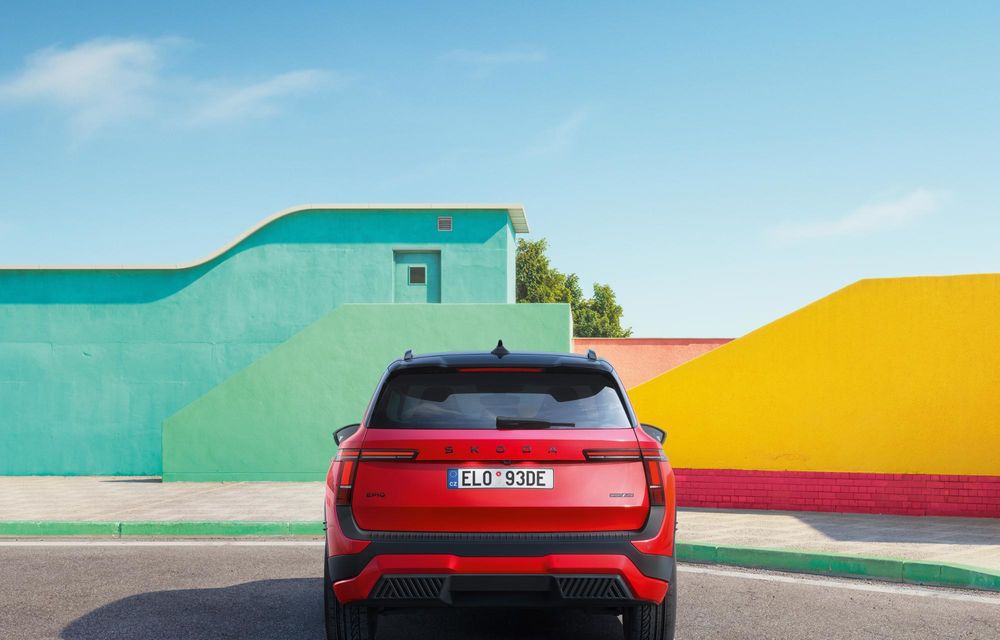 Noua Skoda Epiq Sportline: faruri LED Matrix și plafon negru în standard - Poza 4
