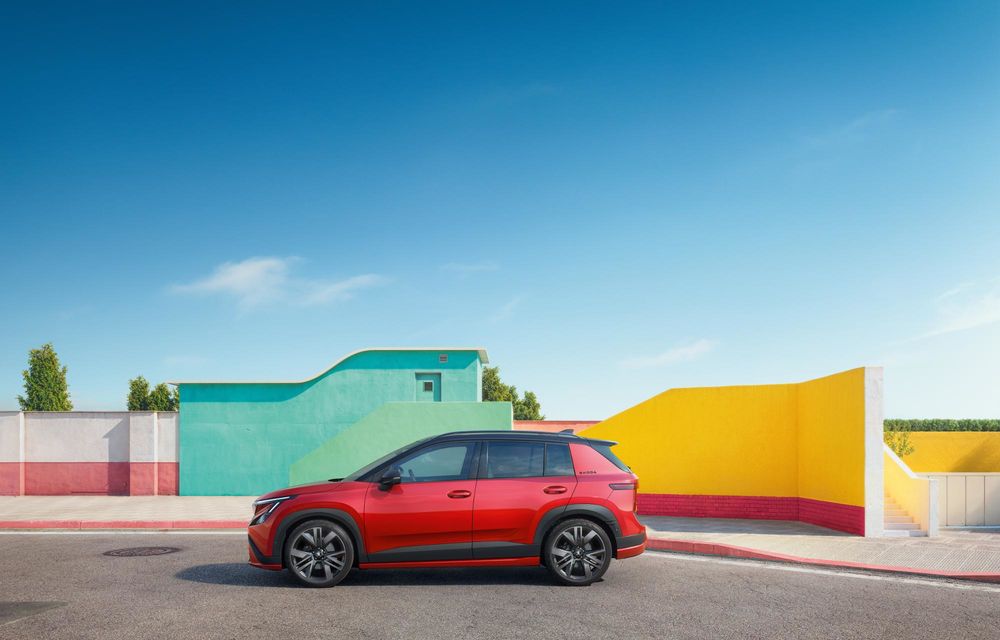 Noua Skoda Epiq Sportline: faruri LED Matrix și plafon negru în standard - Poza 5