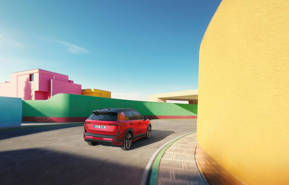 Noua Skoda Epiq Sportline: faruri LED Matrix și plafon negru în standard - Poza 7