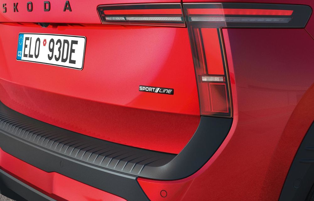 Noua Skoda Epiq Sportline: faruri LED Matrix și plafon negru în standard - Poza 8