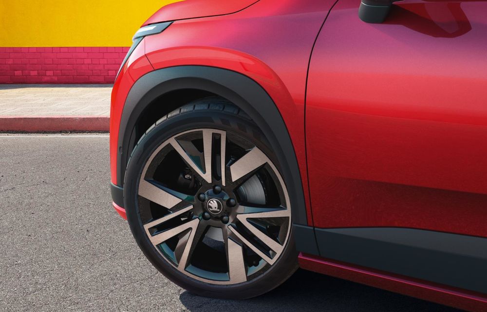 Noua Skoda Epiq Sportline: faruri LED Matrix și plafon negru în standard - Poza 9