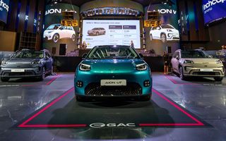 Chinezii de la GAC au debutat în România: gamă formată din două modele electrice Chinezii de la GAC au debutat în România: gamă formată din două modele electrice