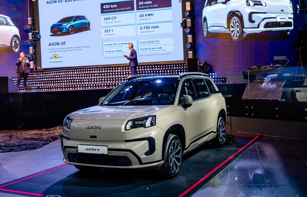 Chinezii de la GAC au debutat în România: gamă formată din două modele electrice - Poza 3 Chinezii de la GAC au debutat în România: gamă formată din două modele electrice - Poza 3