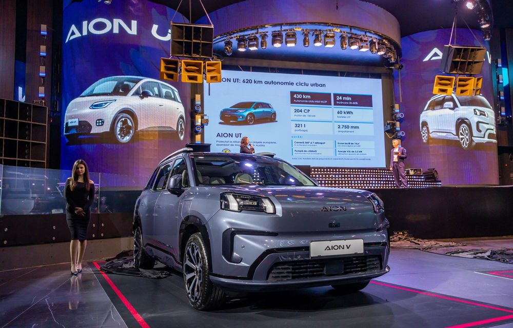 Chinezii de la GAC au debutat în România: gamă formată din două modele electrice - Poza 4 Chinezii de la GAC au debutat în România: gamă formată din două modele electrice - Poza 4