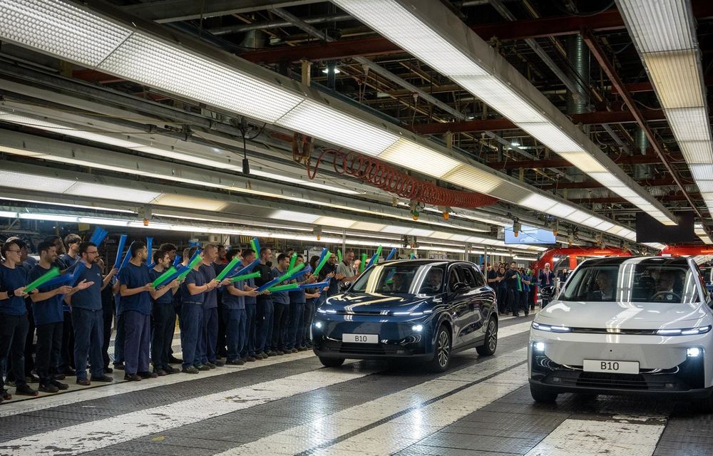 Leapmotor a început producția SUV-ului B10 în Spania - Poza 2 Leapmotor a început producția SUV-ului B10 în Spania - Poza 2