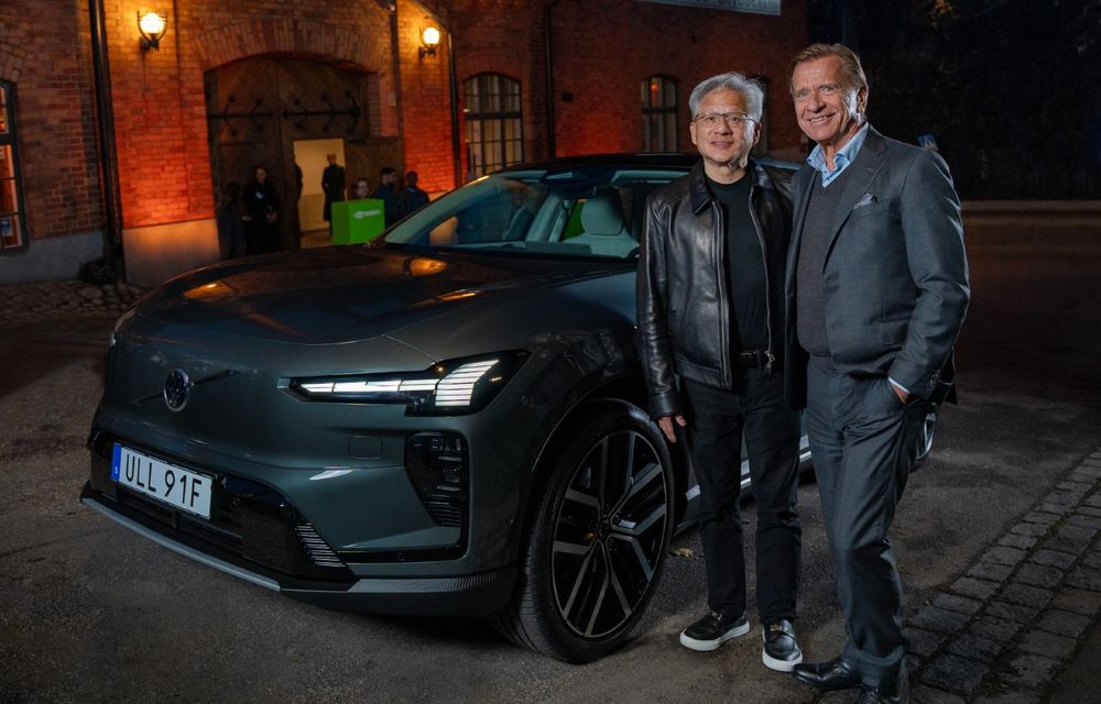 Volvo: parteneriat extins cu Nvidia pentru dezvoltare de sisteme de conducere autonomă - Poza 1 Volvo: parteneriat extins cu Nvidia pentru dezvoltare de sisteme de conducere autonomă - Poza 1