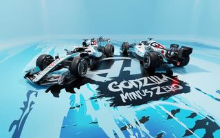 F1: Haas prezintă o grafică specială pentru cursa din SUA, inspirată de Godzilla