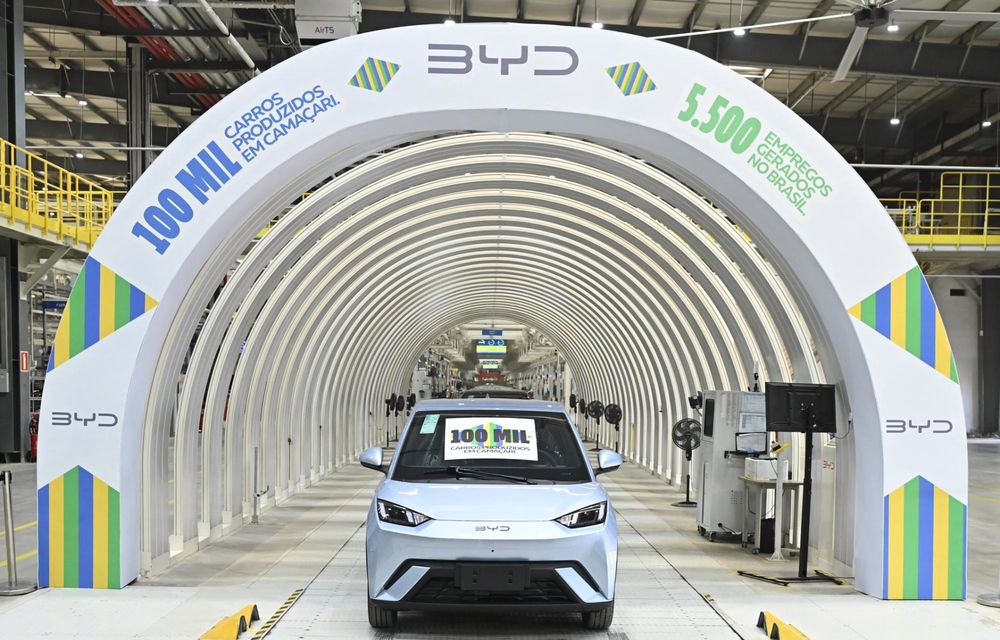 BYD vrea să dubleze capacitatea de producție a fabricii din Brazilia - Poza 2 BYD vrea să dubleze capacitatea de producție a fabricii din Brazilia - Poza 2