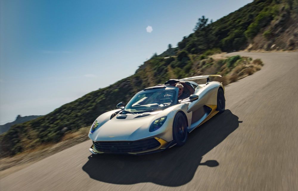 Noul Aston Martin Valhalla Spider, cel mai rapid model decapotabil al mărcii - Poza 4 Noul Aston Martin Valhalla Spider, cel mai rapid model decapotabil al mărcii - Poza 4