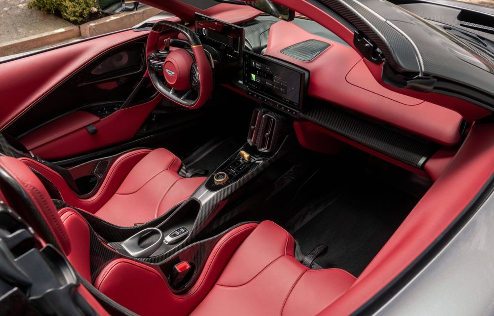 Noul Aston Martin Valhalla Spider, cel mai rapid model decapotabil al mărcii - Poza 22 Noul Aston Martin Valhalla Spider, cel mai rapid model decapotabil al mărcii - Poza 22