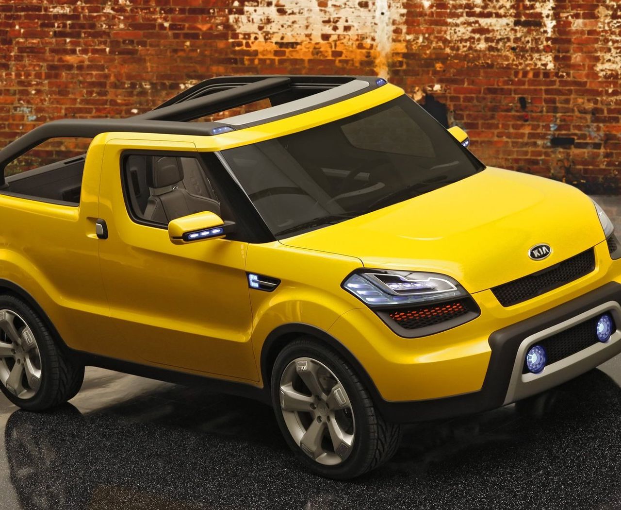 Kia Soul Р¶РµР»С‚С‹Р№