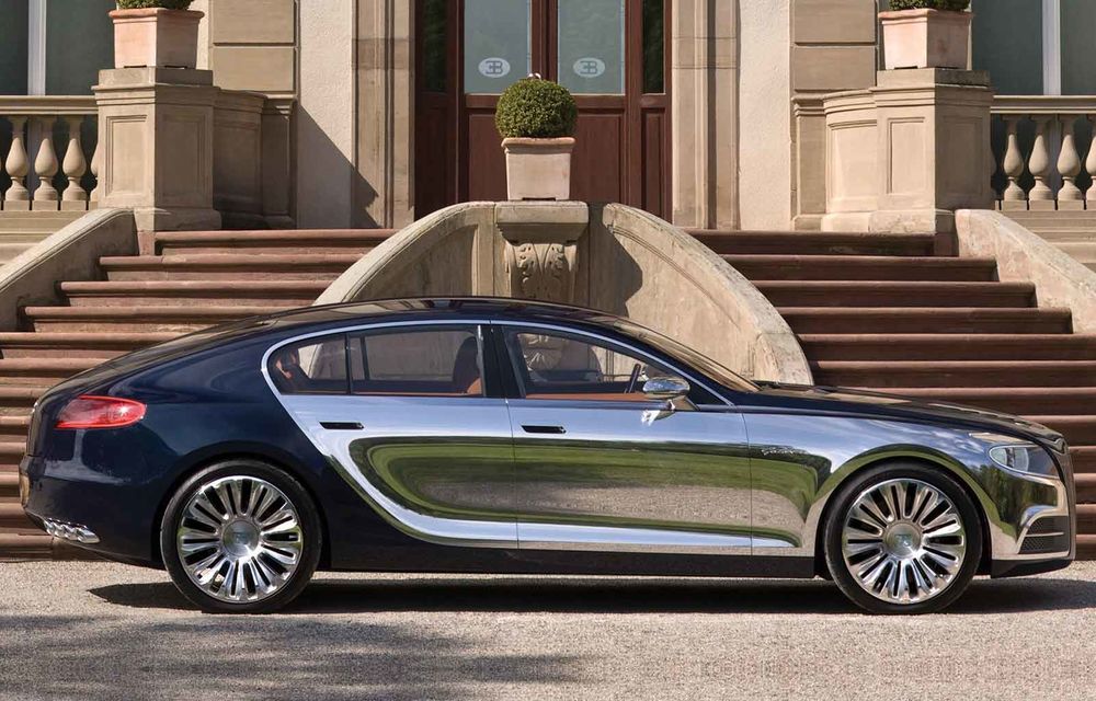 Bugatti pregăteşte un posibil rival pentru Bentley Mulsanne, bazat pe conceptul Galibier - Poza 2
