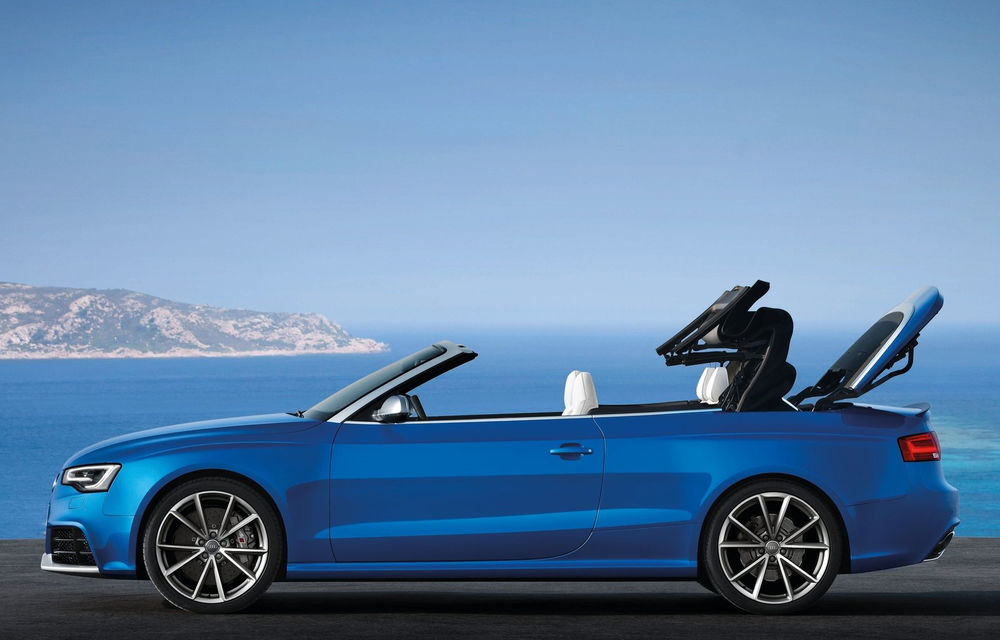 Audi RS5 Cabriolet, primele imagini şi informaţii oficiale - Poza 2
