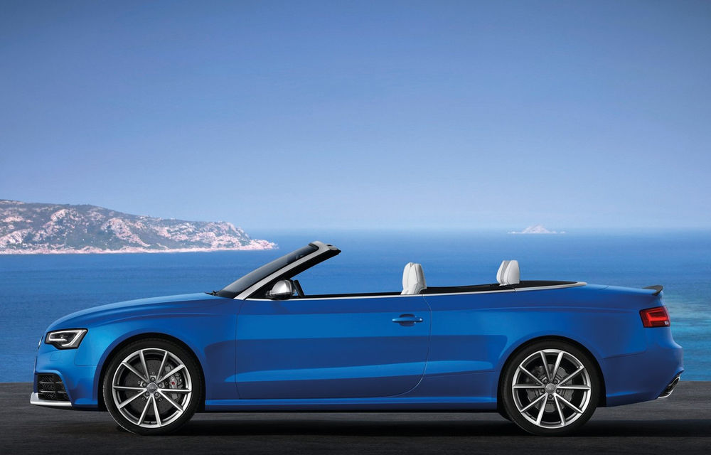 Audi RS5 Cabriolet, primele imagini şi informaţii oficiale - Poza 2