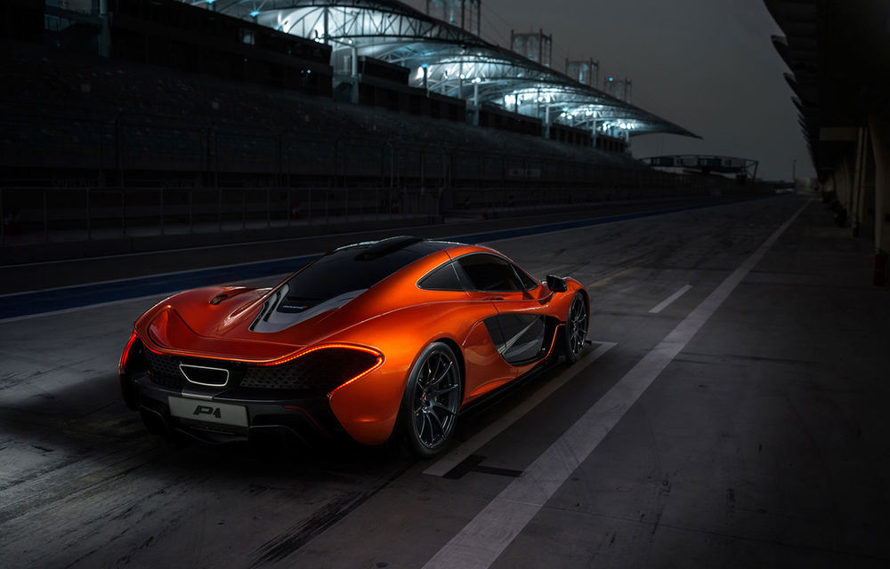 McLaren P1, imagini noi ale supercarului britanic - Poza 2