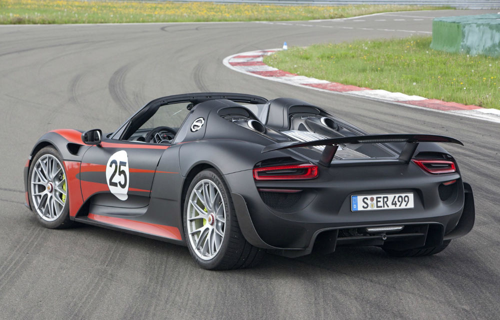 Porsche: &quot;918 Spyder va fi mai rapid decât LaFerrari şi P1&quot; - Poza 2