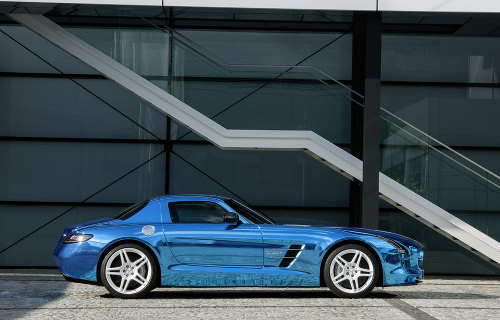Mercedes-Benz SLS AMG Coupe Electric Drive va costa 416.500 euro - Poza 2