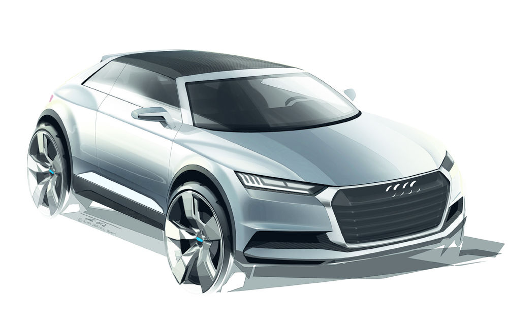 Audi confirmă Q8, un SUV-coupe bazat pe platforma viitorului Q7 - Poza 2