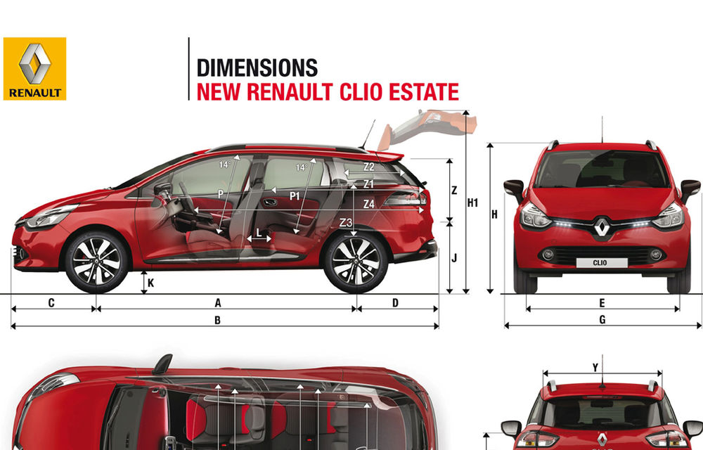 Renault Clio Estate a debutat la Paris - Poza 2