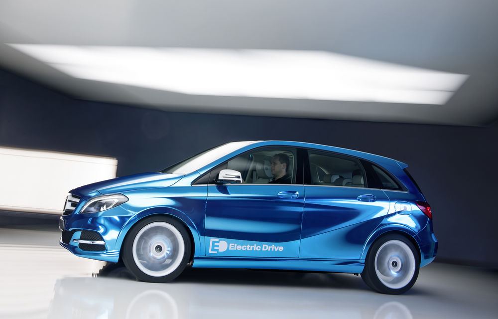 Mercedes-Benz B-Klasse Electric Drive Concept a sosit la Paris - Poza 2