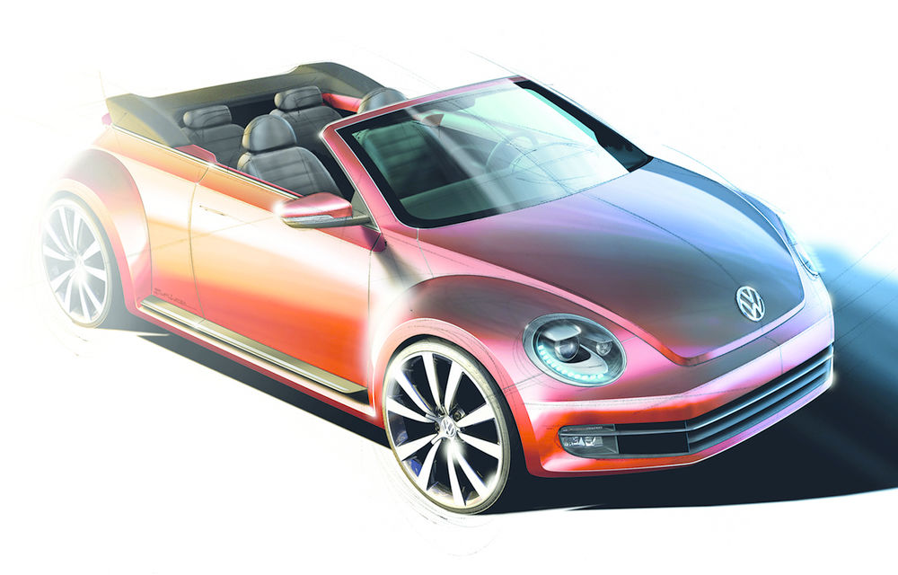 Volkswagen Beetle Cabrio - primele imagini şi informaţii - Poza 2