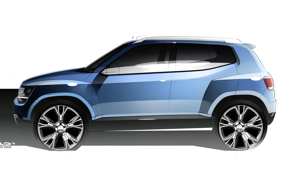 VW Taigun: conceptul celui mai mic SUV Volkswagen anunţă un nou motor TSI de un litru şi 110 CP - Poza 2