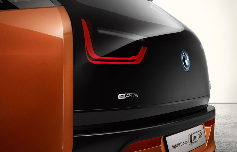 BMW i3 Concept Coupe, primele imagini şi informaţii oficiale - Poza 2
